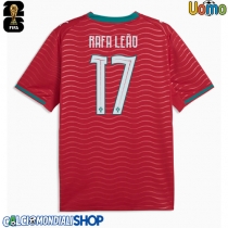 Maglie da calcio Portogallo Rafael Leao #17 Prima Maglia Mondiali 2026  Manica Corta